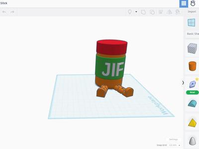jif buddy with flexi legs