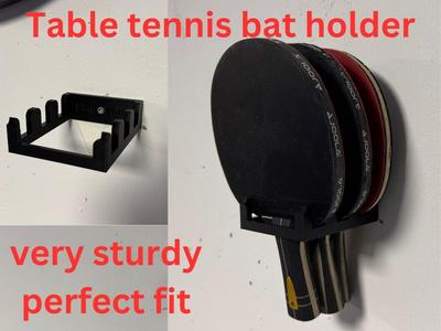 3 Table tennis bat holder/ping pong paddle holder