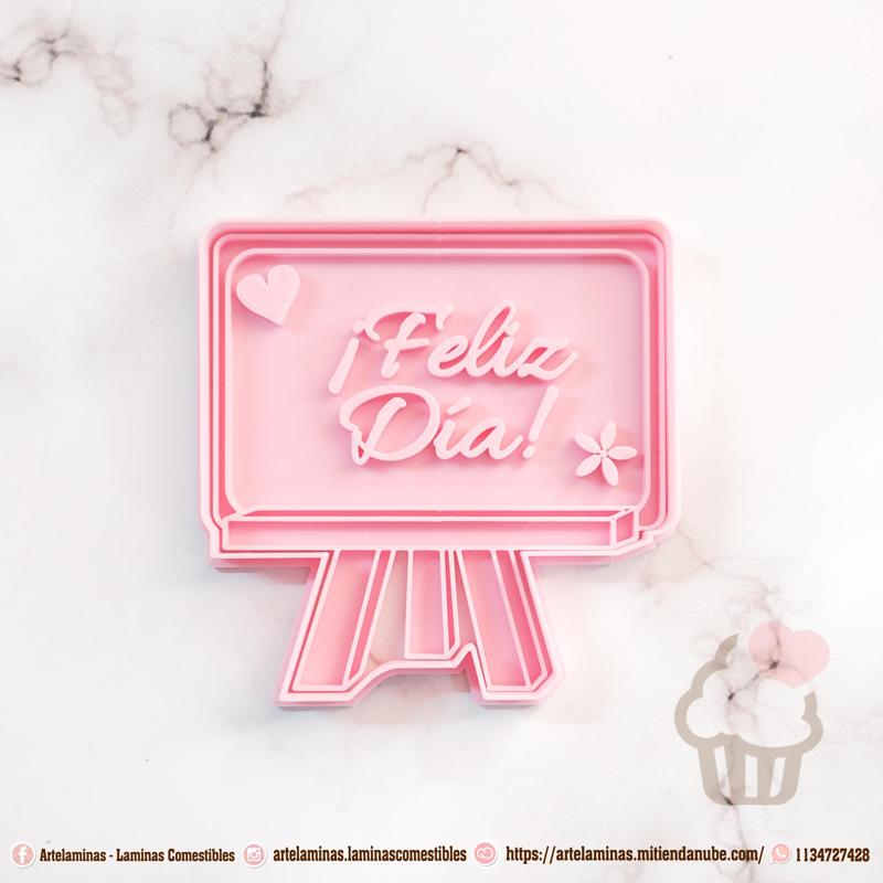 Teacher's Day Cookie Cutter Pizarron