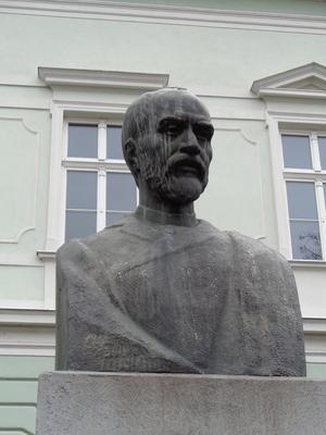 George Coșbuc in Sibiu, Romania