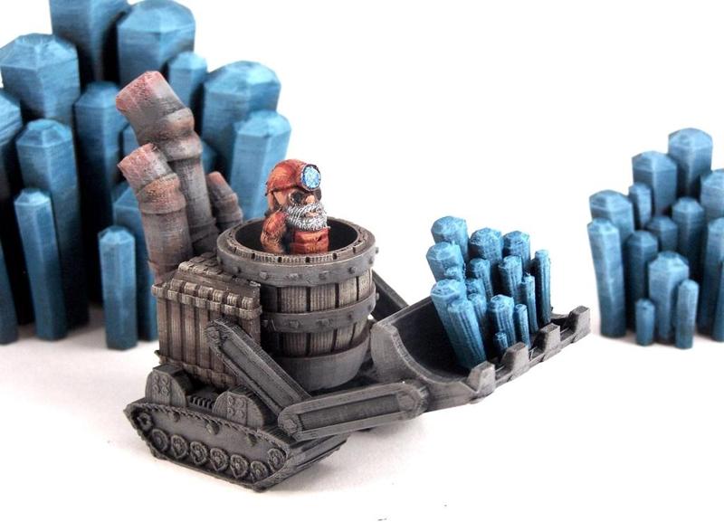 Gnomedozer, Snap-fit Model