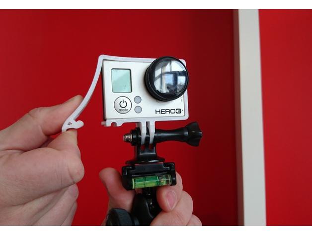 GoPro Hero Frame w Hot Shoe Mount