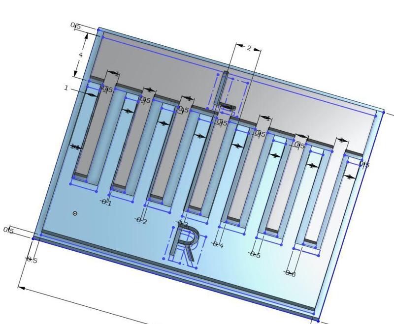 Dual nozzle alignment pattern 