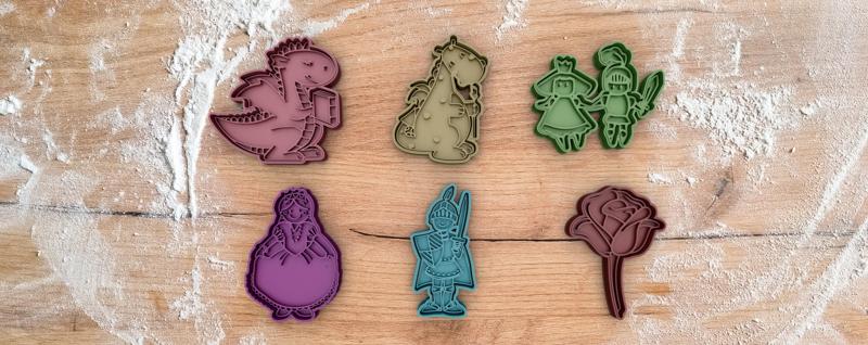 Cookie cutter pack from Saint George Day