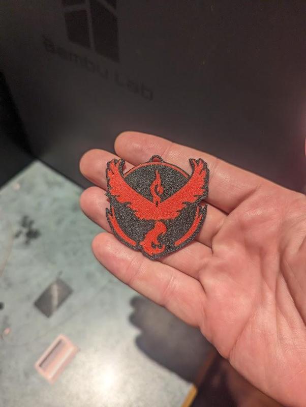 Team Valor Keychain - Pokemon Go