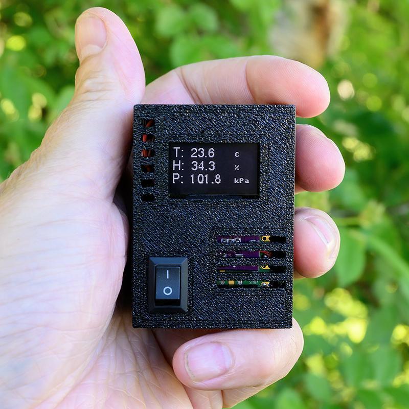 Mini Pocket Weather Station For Portable Weather Readings
