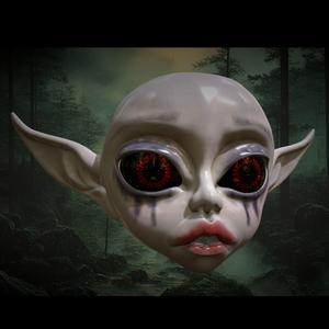 New personalized elf face for BJD SD manga-style dolls