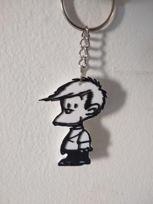 felipe / mafalda keychain