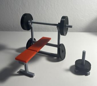 3D MINI BENCH PRESS