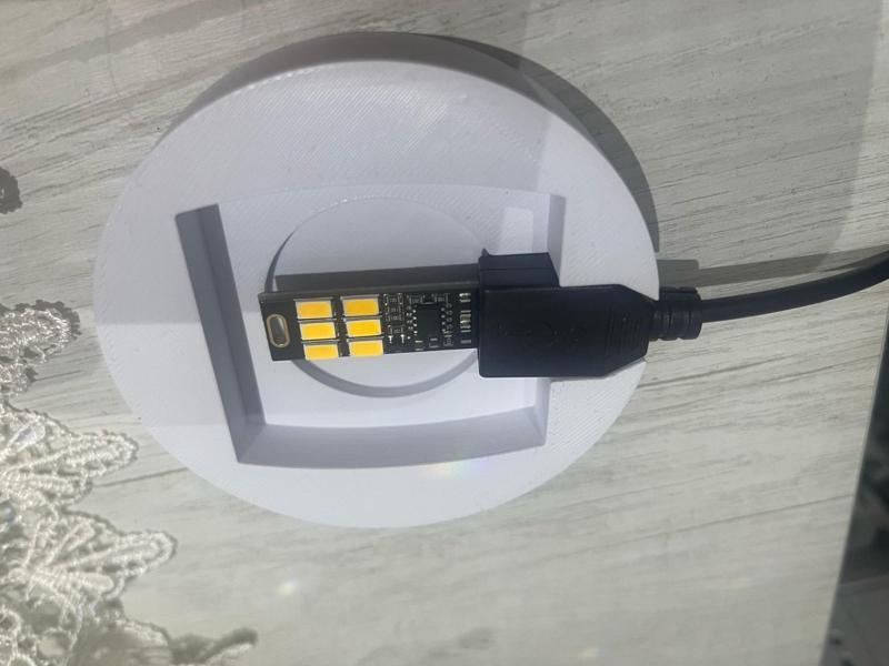 base led usb religious egg