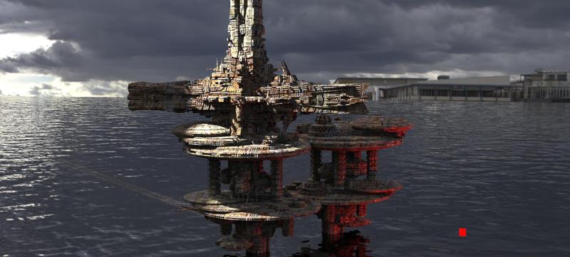 Space Station Holy 1 Kit bash 1