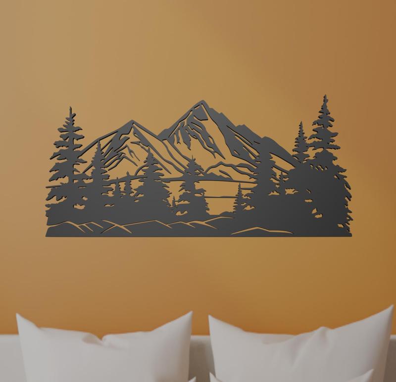 Mountain Landscape Wall Art
