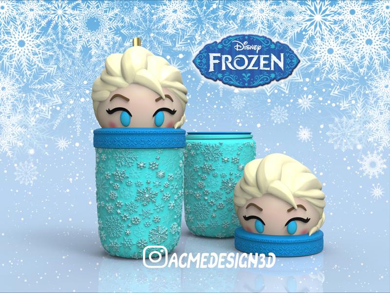 princess elsa frozen and jazmin aladin cup