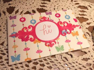 Victorian Card Front Picture Framer