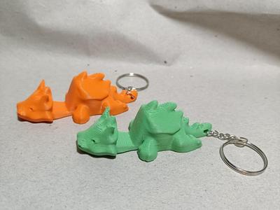 Dragon keychain phone holder