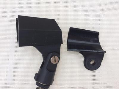 Pinza porta micrófono sm 57 o 58 