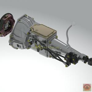 FORD TOPLOADER 4 speed - GEARBOX