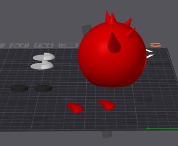 MILKSHAKE SPRUNKI GLASS HEAD RED