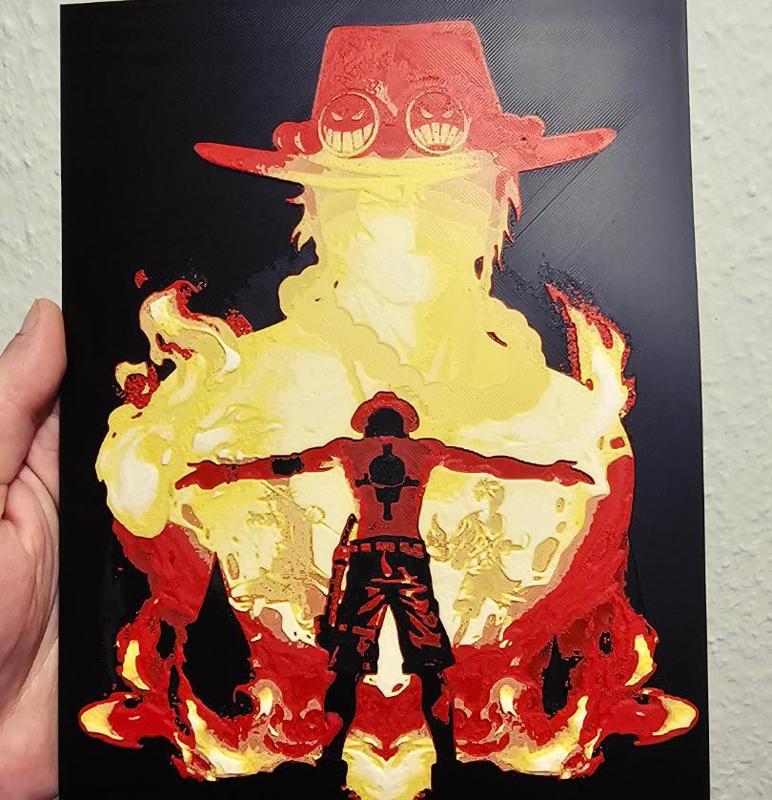 Portgas D. Ace - One Piece Hueforge