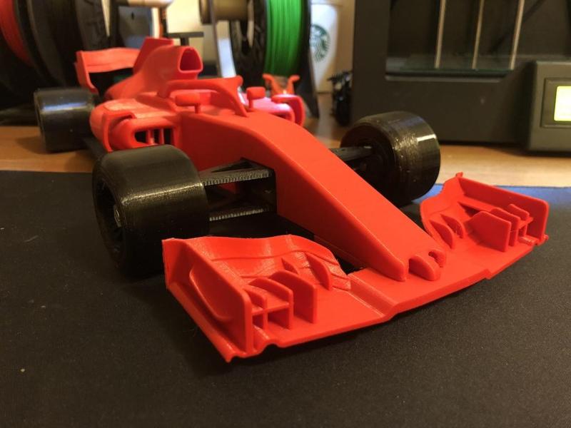 OpenRC F1 Safe front spoiler Ferrari SF71H style