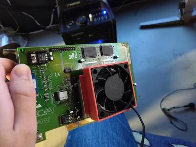 Voodoo3 60mm fan mount. 