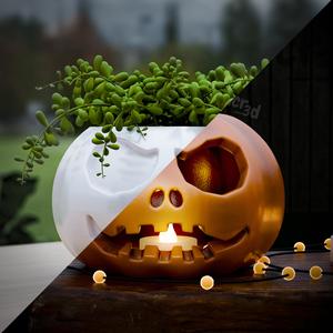 Halloween Pack: Planters & Lanterns (Pumpkin)