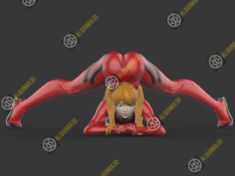 Asuka Jack-o pose ((SFW)