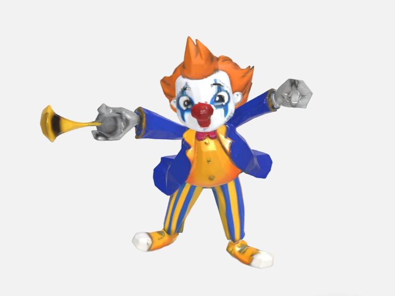 Clown Avatar of a German YouTuber