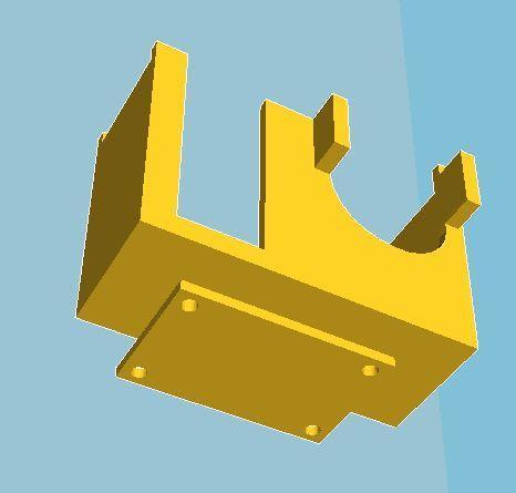 GoPro Hero 3 Chameleon Ti mount