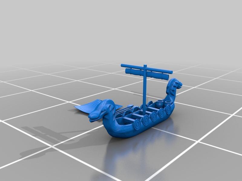 Viking Ship Miniature