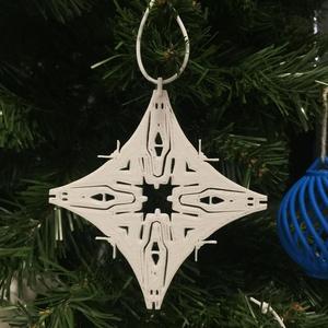 A-Wing Flake Christmas Decoration