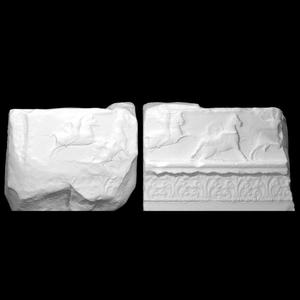 Frieze-architrave Belonging to the Cella of the Temple of Apollo Sosianos