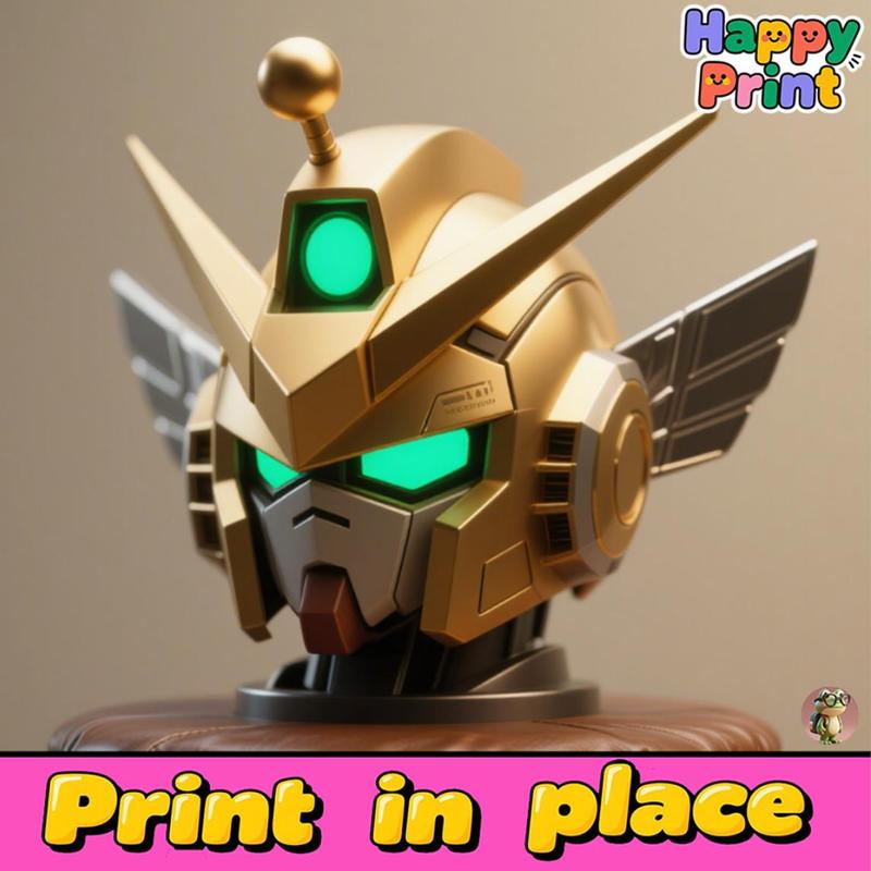 Mecha head sculpture,Gundam head sculpture