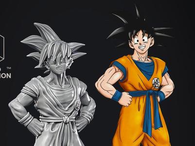 Goku Smiling - Dragon Ball Z - Fan Art