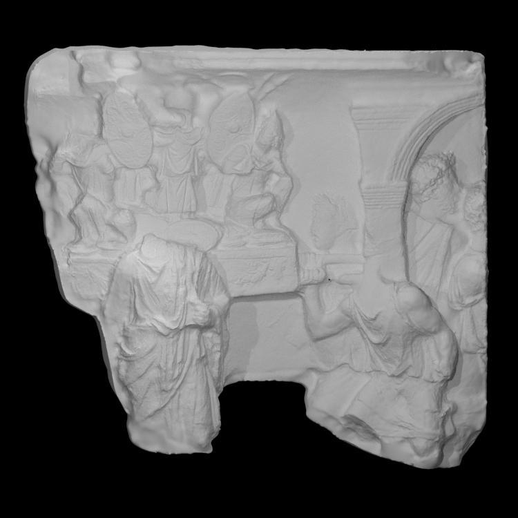 Fragment of a historical relief
