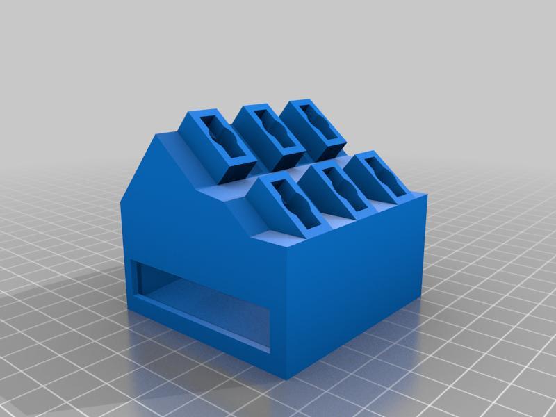 Interdental toothbrush holder V2