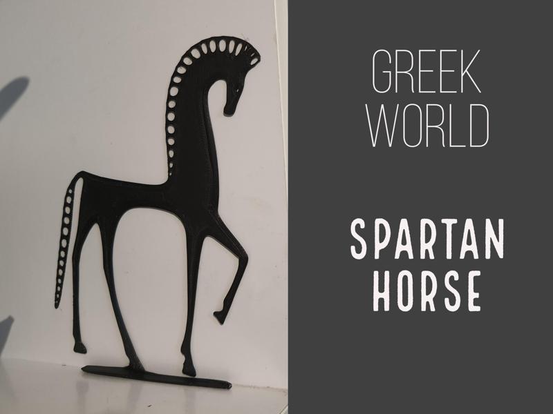 Spartan horse (decor)