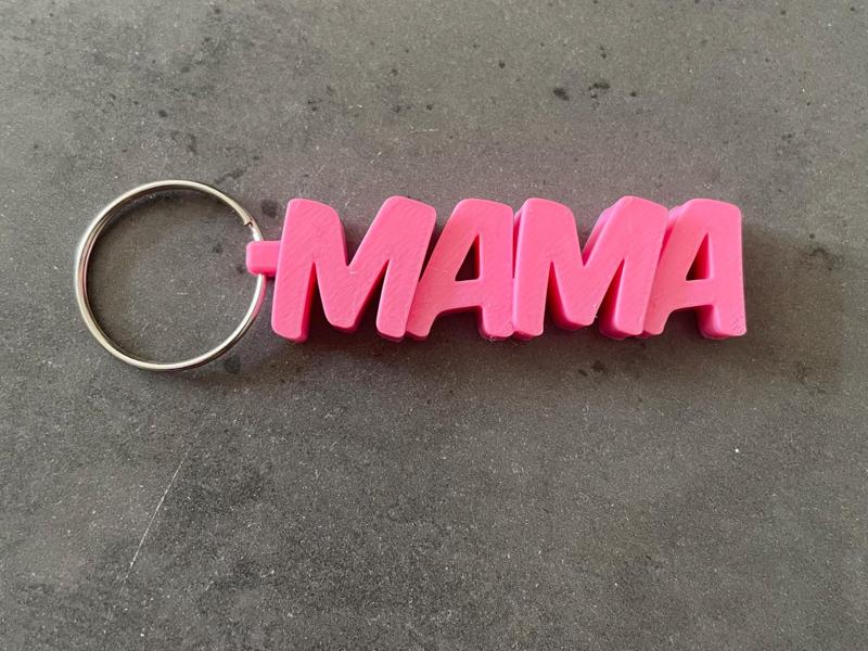 Keychain with "Mama" Keychain Mama