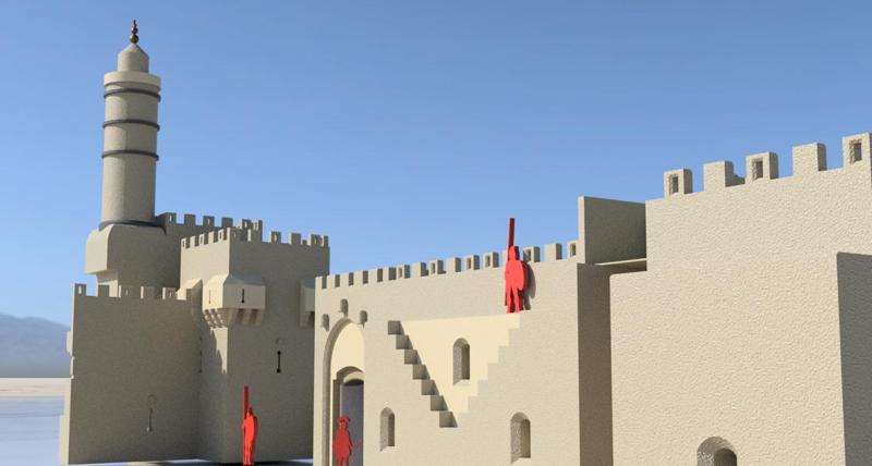 The Old City, Jerusalem 1:200