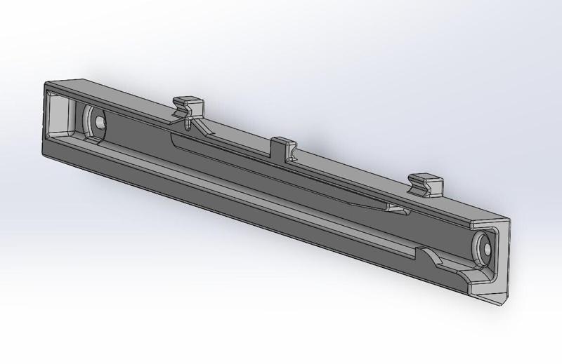 Frigidaire Basket Hanger Shelf Bracket 5303296575 / 5303307887 (right) and 215162502 / 215162504 (left) with spring