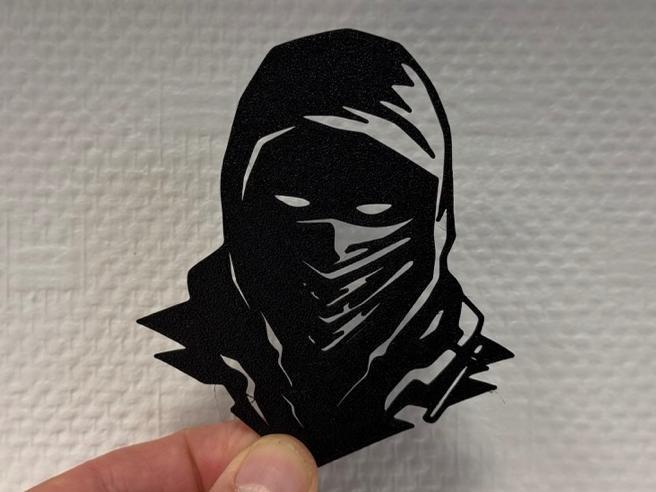 Decor Ninja silhouette #1