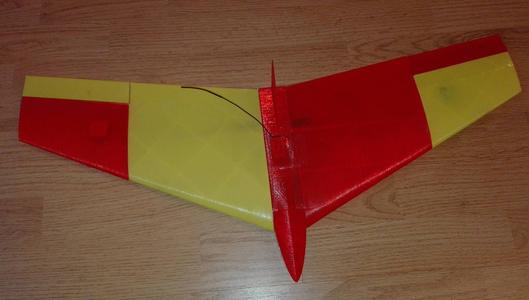 SPEEDY - a 3d-printable RC-flying-wing