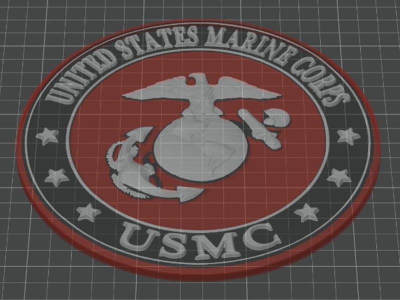 USMC Plaque 