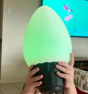 Jumbo Christmas light bulb   