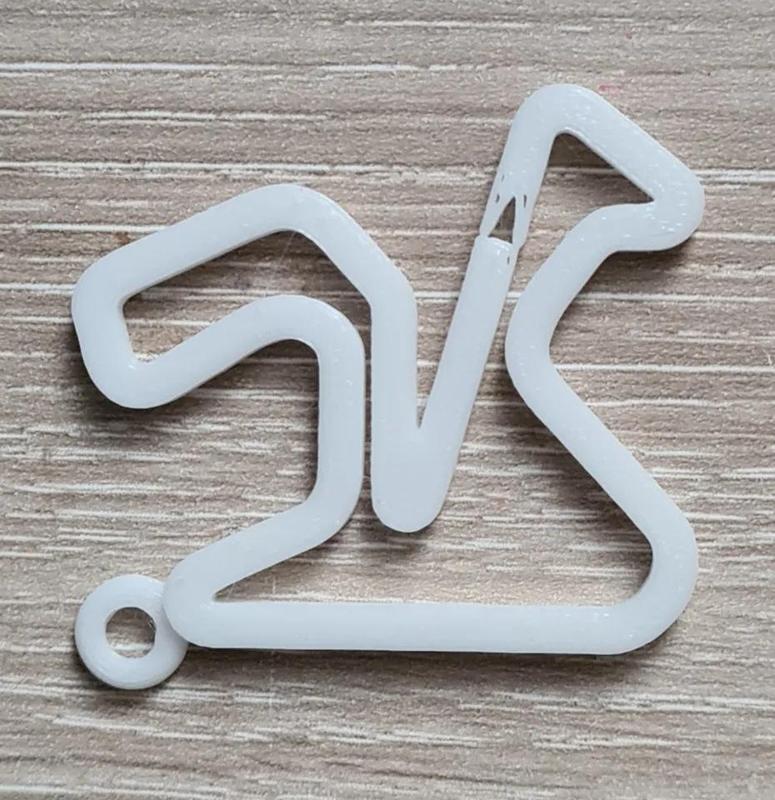 key ring in the shape of Spain - Circuito de Jerez - Ángel Nieto   