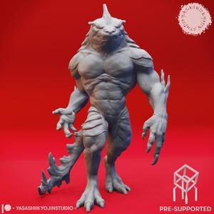 Watchful Troglodyte - Tabletop Miniature (Pre-Supported)