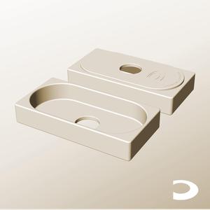 CX96-35-P Pierced Modular Stacking Storage Box Bin Container Planter Lamp Shade | Printable Objects - Infinite Containers | stl file for 3d printing