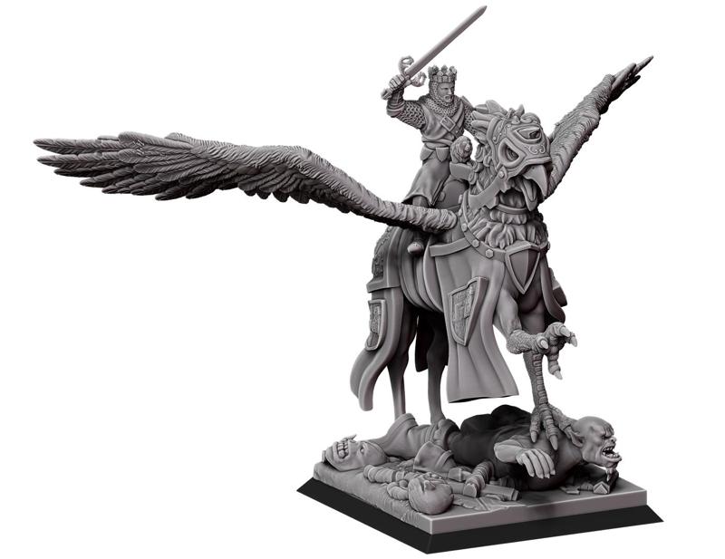 King Of Bretonnia on Hippogriff