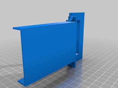 Fan mount / guide for LSI SAS 9206-16e