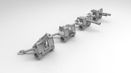 Interstellar Army Infantry Support Weapons